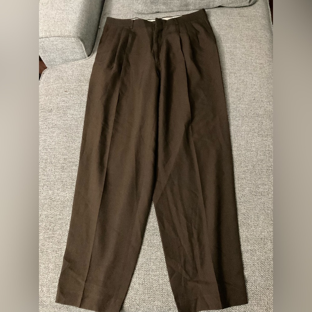 City streets Men's Brown dress Pants size 34